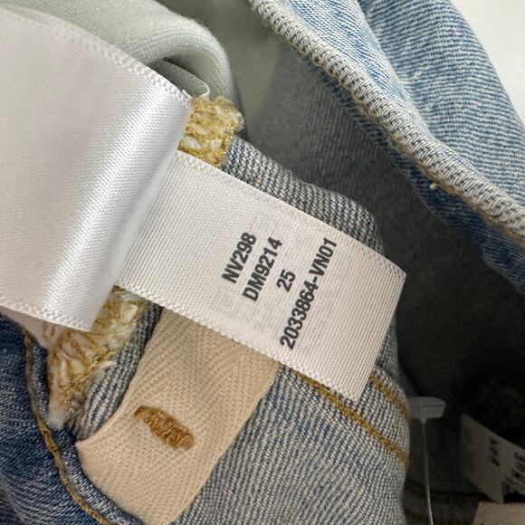 Madewell The Perfect Vintage Jean Short Foster Wash Blue Comfort Stretch 25 NWT - Picture 12 of 12